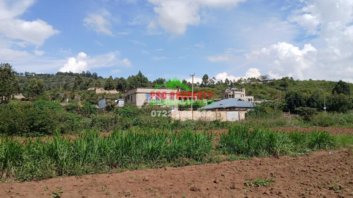 50 By 100ft Residential Plots, Kamangu, Ndiguini, Kikuyu, Kiambu, Residential Land for Sale