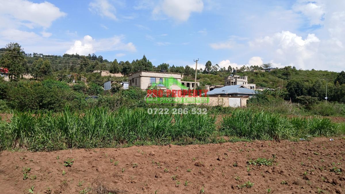 50 By 100ft Residential Plots, Kamangu, Ndiguini, Kikuyu, Kiambu, Residential Land for Sale