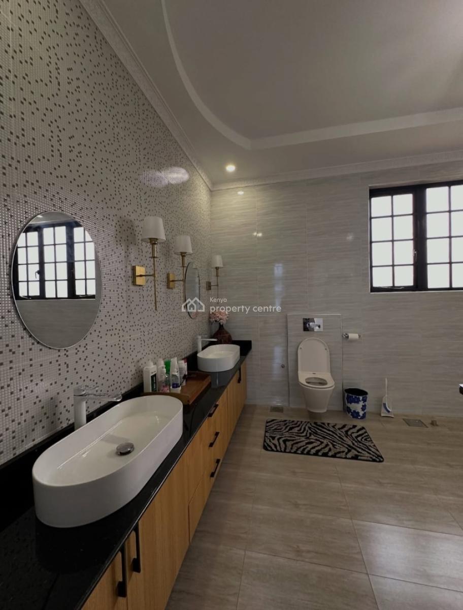 4br Executive Home W/ Detached Sq & Huge Garden - Golden Palm Gardens, Njathaini Road Golden Palms Gardens, Township C, Kiambu, Townhouse for Sale