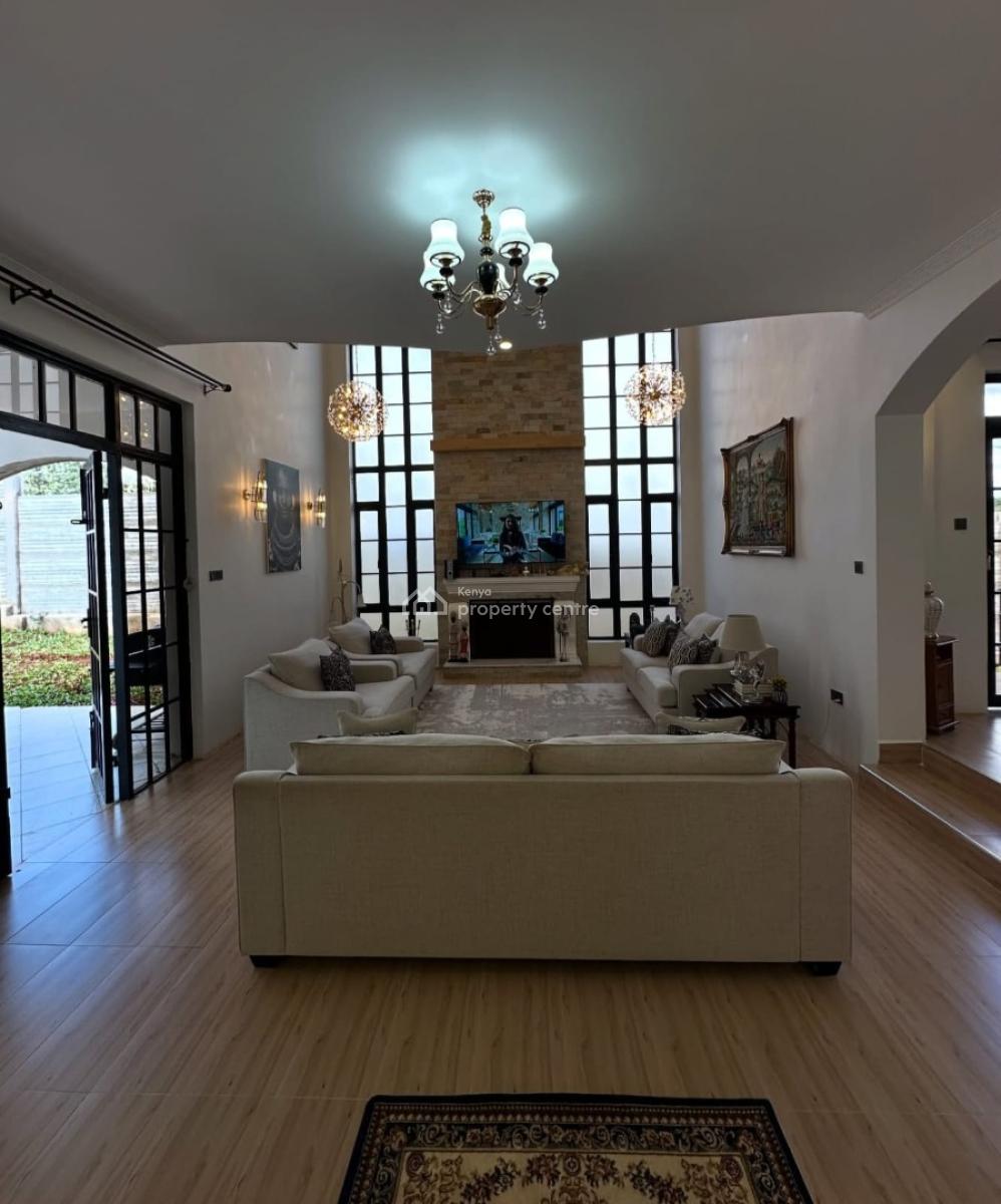 4br Executive Home W/ Detached Sq & Huge Garden - Golden Palm Gardens, Njathaini Road Golden Palms Gardens, Township C, Kiambu, Townhouse for Sale