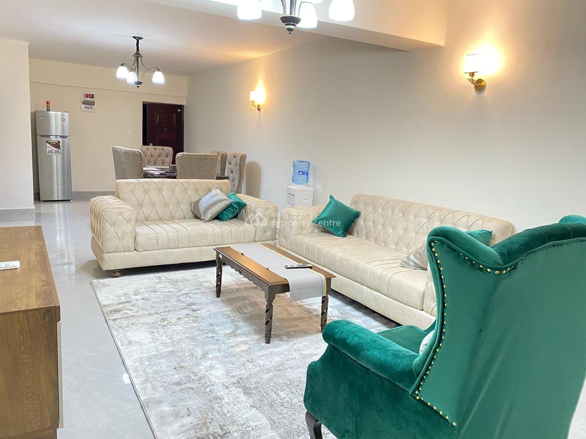 Fully Furnished and Serviced 3 Bedroom Apartment Master Ensuite Availa, Kilimani, Nairobi, Apartment for Rent