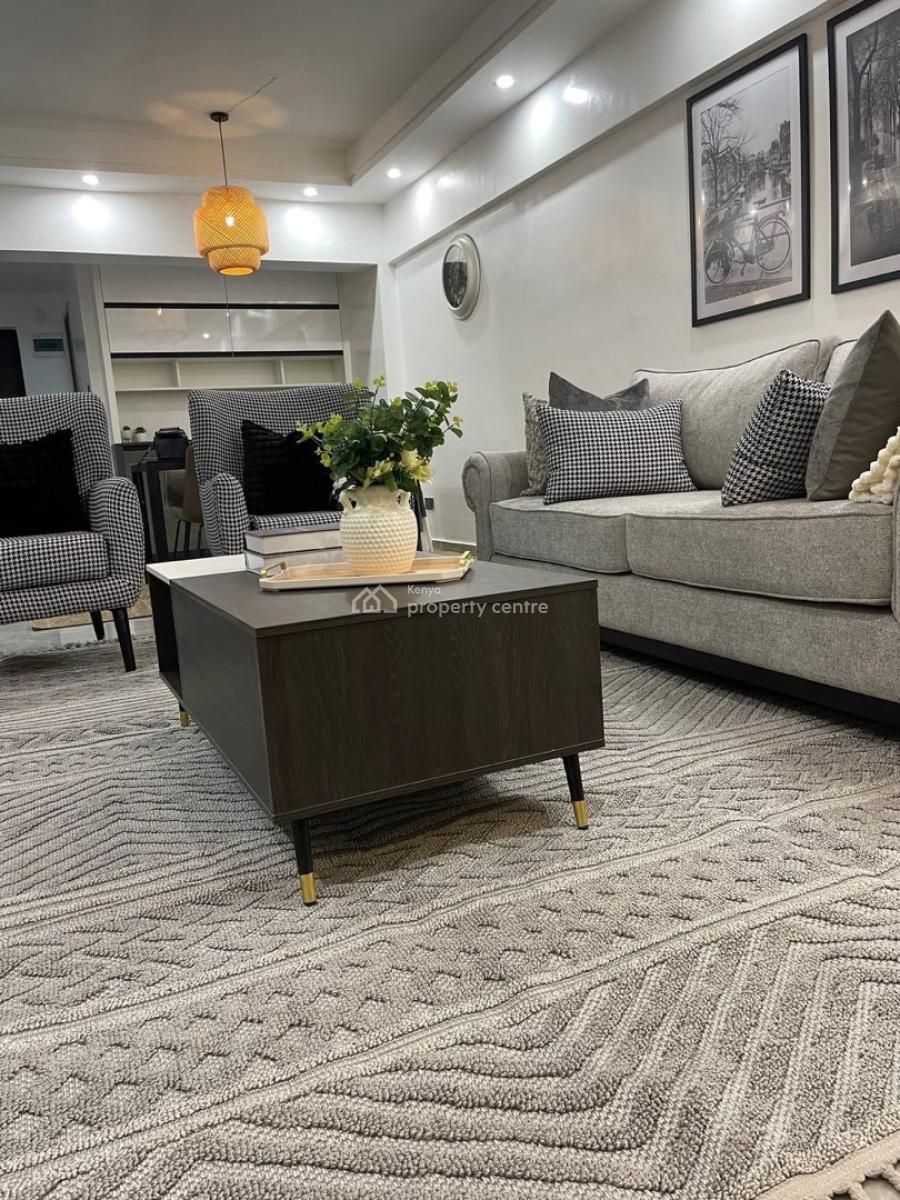 Fully Furnished and Serviced 2 Bedroom Apartment Master Ensuite Availa, Lavington, Nairobi, Apartment for Rent