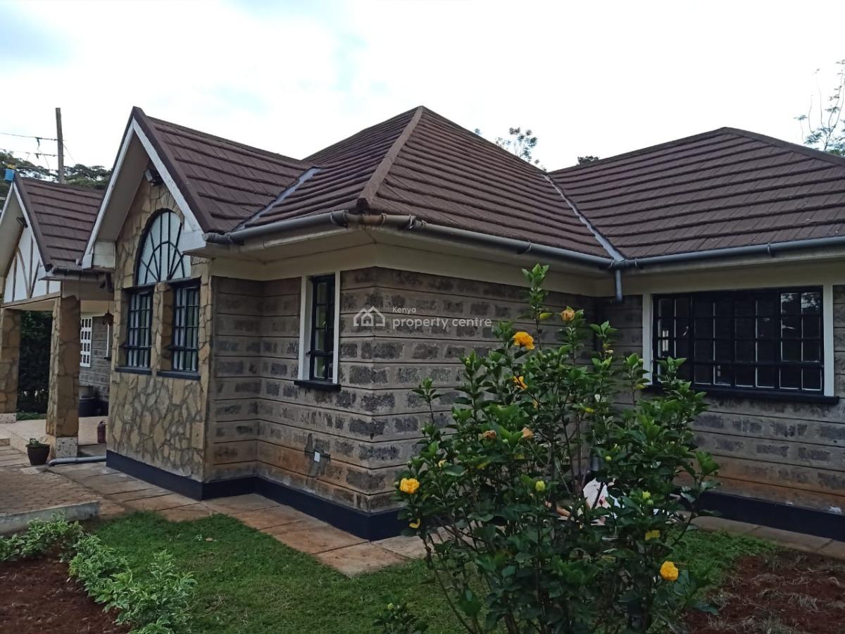 Cozy 3 Bedroom Master Ensuite House, Windyridge, Karen, Nairobi, Detached Bungalow for Rent