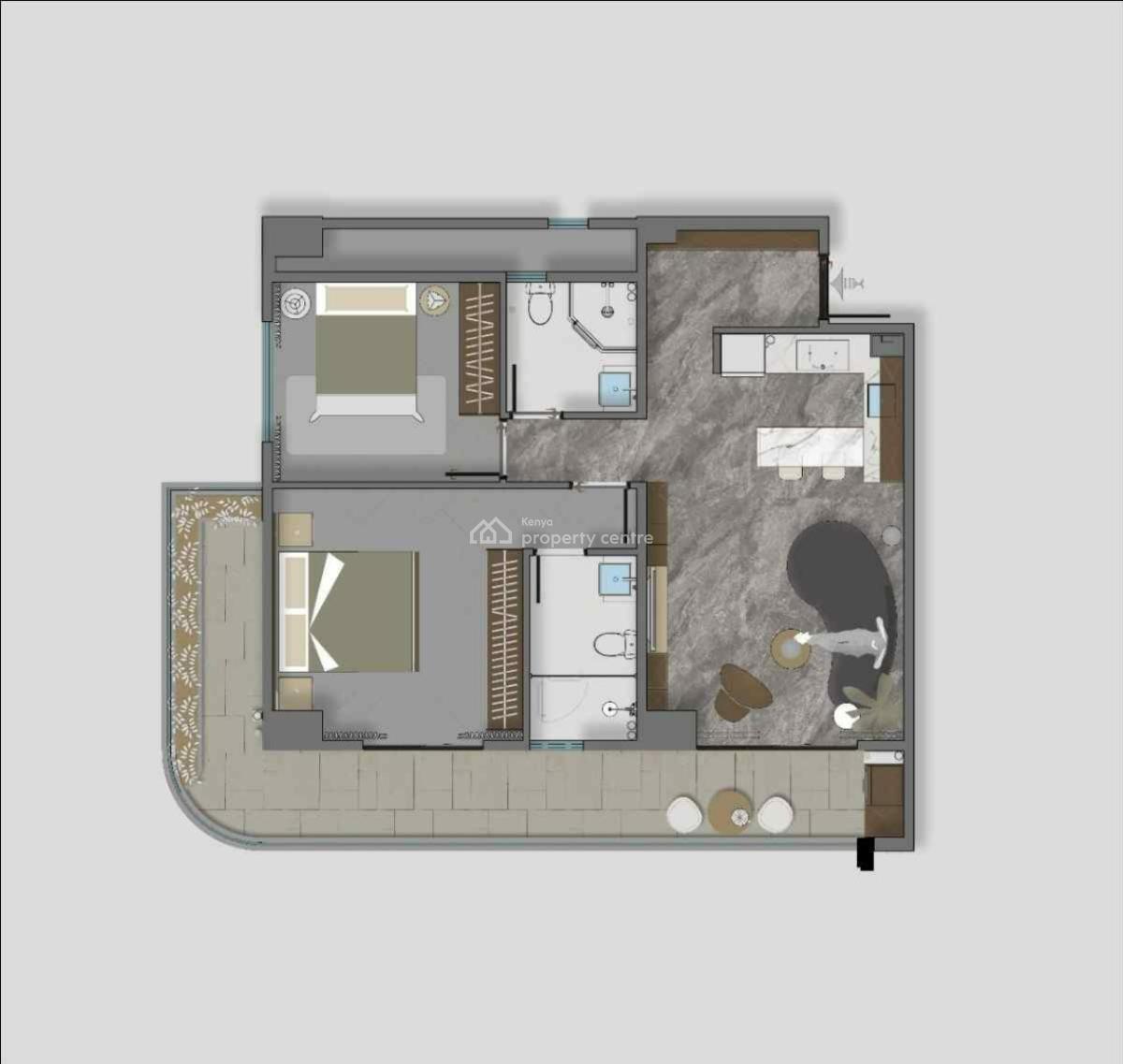 Two Bedroom Apartments in Westlands, Mogotio Road, Mogotio Road, Westlands, Nairobi, Apartment for Sale