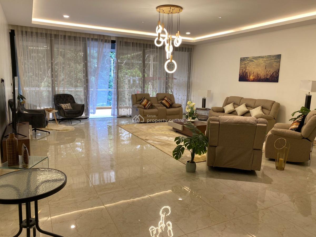 Executive 4 Bedroom Fully Furnished Apartment in Spring Valley, Lower Kabete Road, Spring Valley, Nairobi, Apartment for Rent