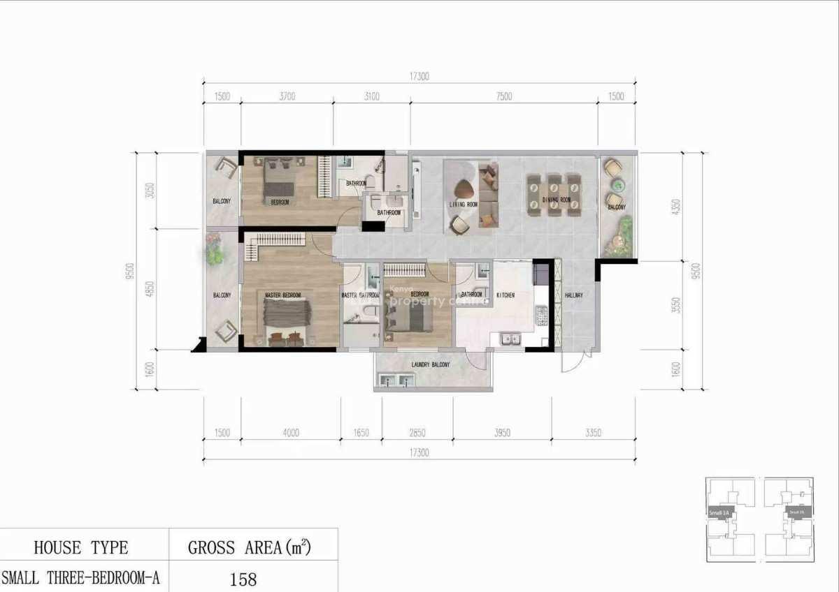 Three Bedroom Apartments in Kilimani, Kilungu Road, Kilimani, Nairobi, Apartment for Sale