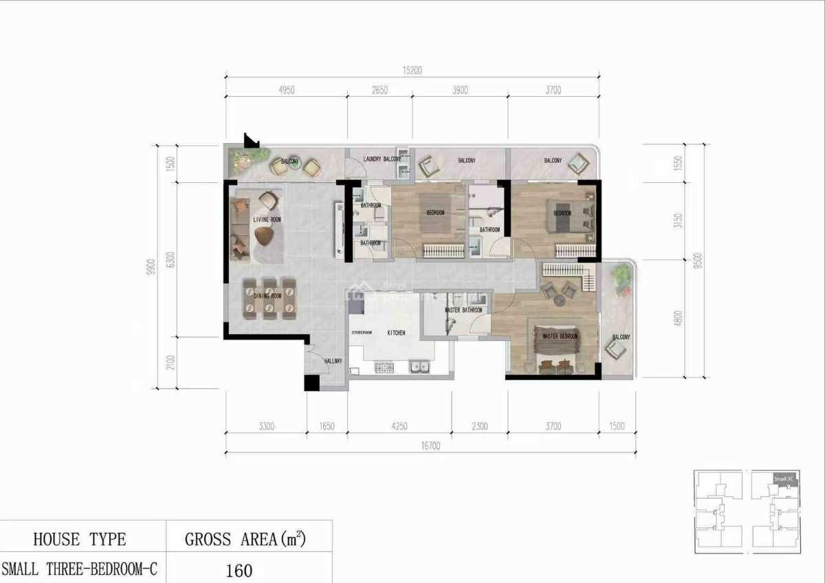 Three Bedroom Apartments in Kilimani, Kilungu Road, Kilimani, Nairobi, Apartment for Sale