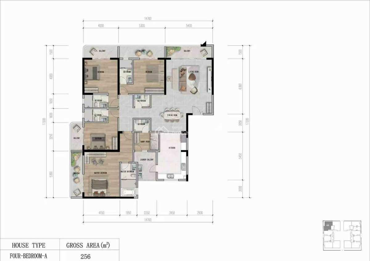 Three Bedroom Apartments in Kilimani, Kilungu Road, Kilimani, Nairobi, Apartment for Sale