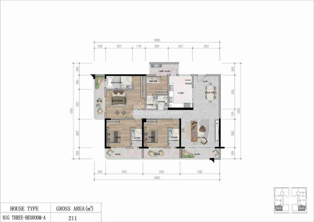 4 Bedroom Plus Dsq Apartments in Kilimani, Kilungu Road, Kilimani, Nairobi, Apartment for Sale