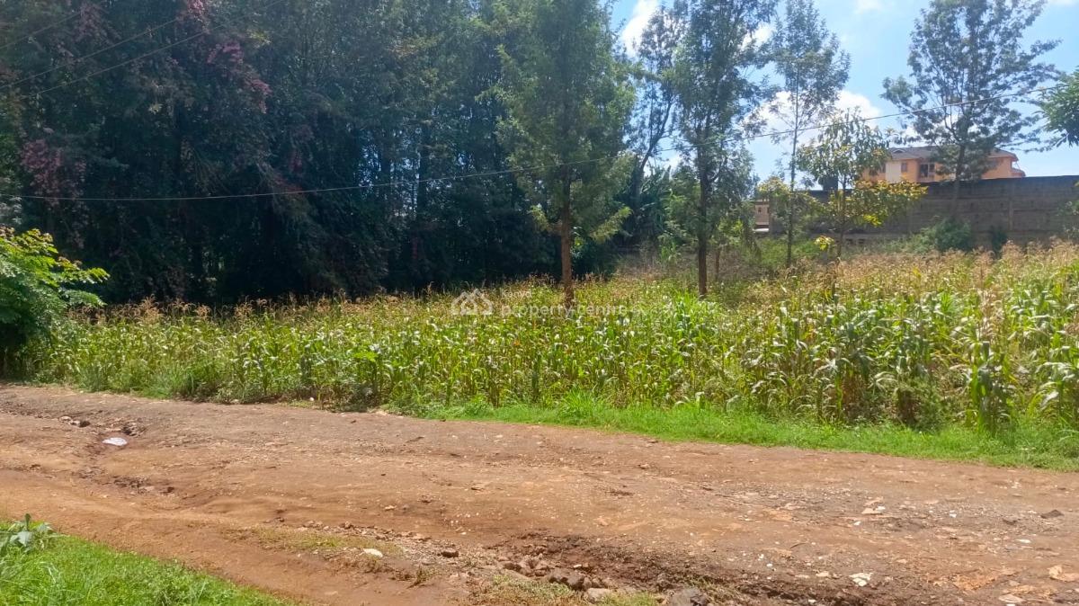 Prime 0.7 Acre Development Land with Read Documentation, Along Kiambu Road, Thindigua, Nairobi, Land for Sale