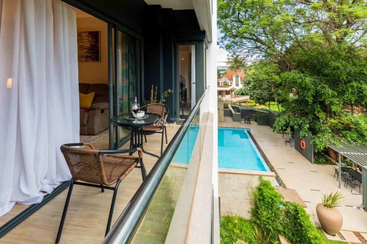 Luxury Furnished 2 Bedroom Apartment, Riverside Drive, Nairobi., Westlands, Nairobi, Apartment for Rent