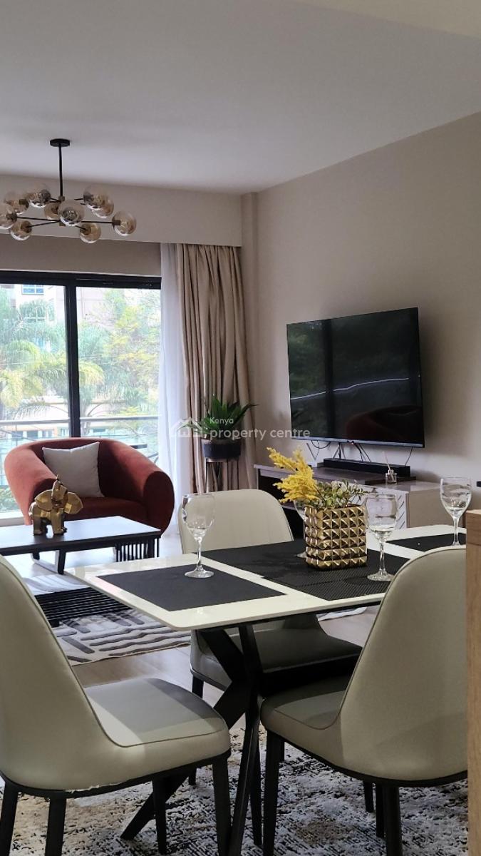 Luxury Furnished 2 Bedroom Apartment, Riverside Drive, Nairobi., Westlands, Nairobi, Apartment for Rent
