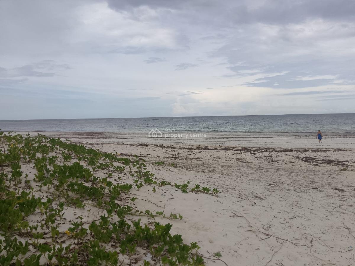 Prime 3-acre Second Row Ocean View Land in Bofa, Bofa, Malindi Town, Kilifi, Land for Sale
