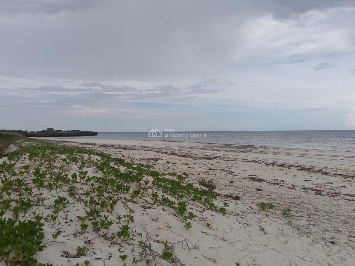 Prime 3-acre Second Row Ocean View Land in Bofa, Bofa, Malindi Town, Kilifi, Land for Sale