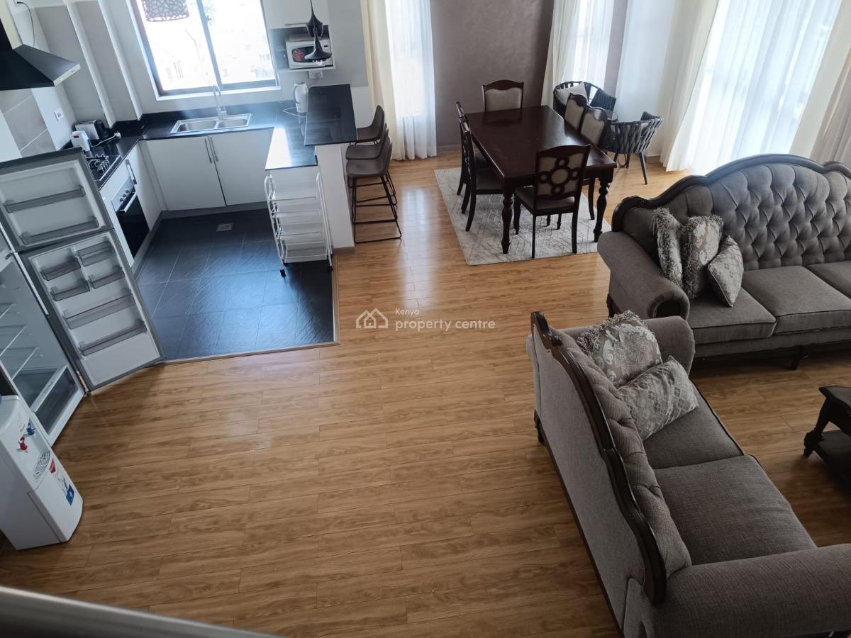 an Elegant 3 Bedroom Duplex  Fully Furnished and Serviced, Kilimani, Nairobi, Apartment for Rent