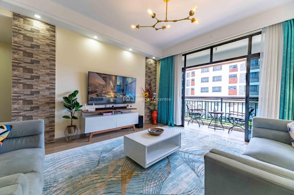 Fully Furnished and Serviced 2 Bedroom Apartment Master Ensuite Availa, Kileleshwa, Nairobi, Apartment for Rent