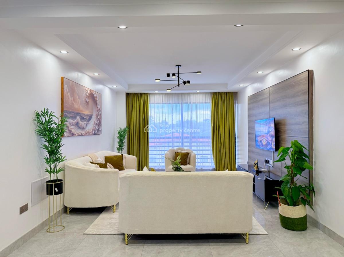 Fully Furnished and Serviced 2 Bedroom Apartment Master Ensuite Availa, Kilimani, Nairobi, Apartment for Rent
