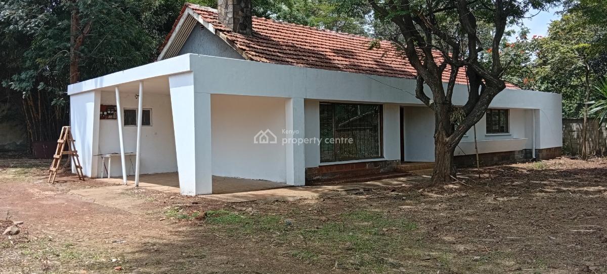 Three (3) Bedroom Master Ensuite Bungalow on a 0.5 Acre Compound, Ngong Road, Kilimani, Nairobi, Office Space for Rent