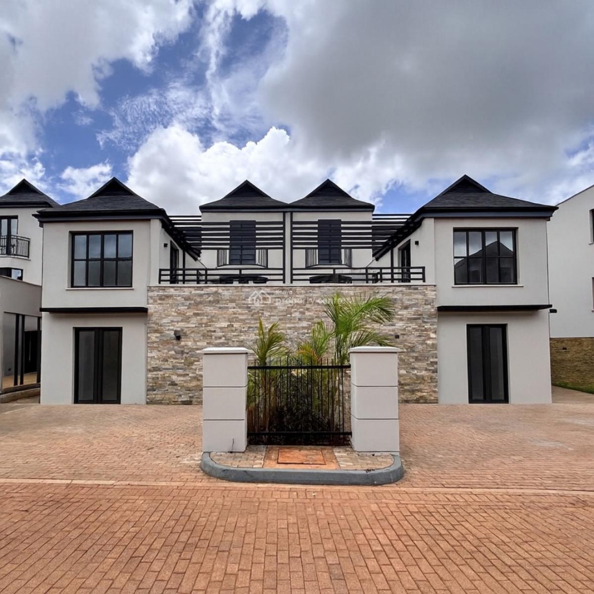 Modern 4 Bedroom Townhouse with Dsq in Runda., Runda, Westlands, Nairobi, House for Rent