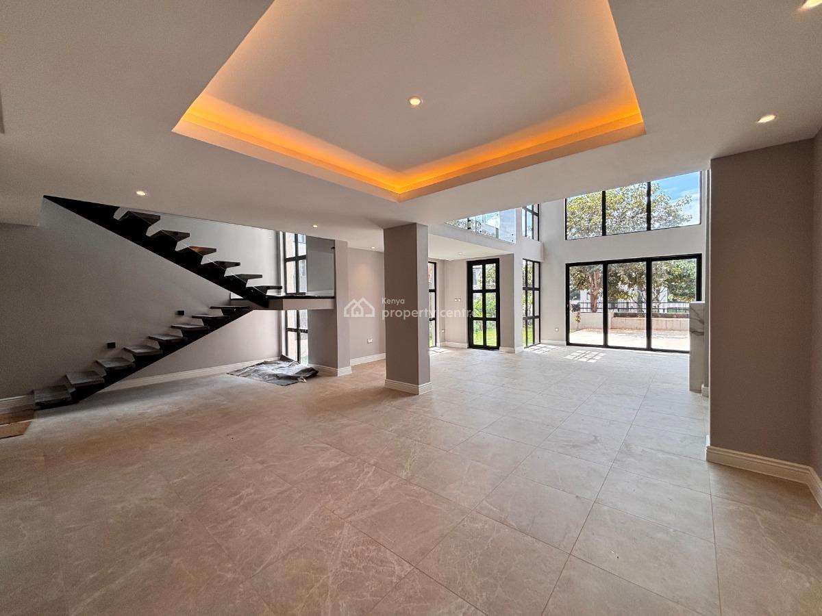 Modern 4 Bedroom Townhouse with Dsq in Runda., Runda, Westlands, Nairobi, House for Rent