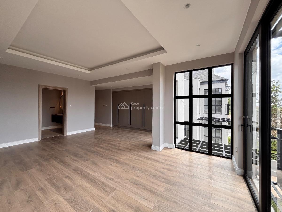 Modern 4 Bedroom Townhouse with Dsq in Runda., Runda, Westlands, Nairobi, House for Rent