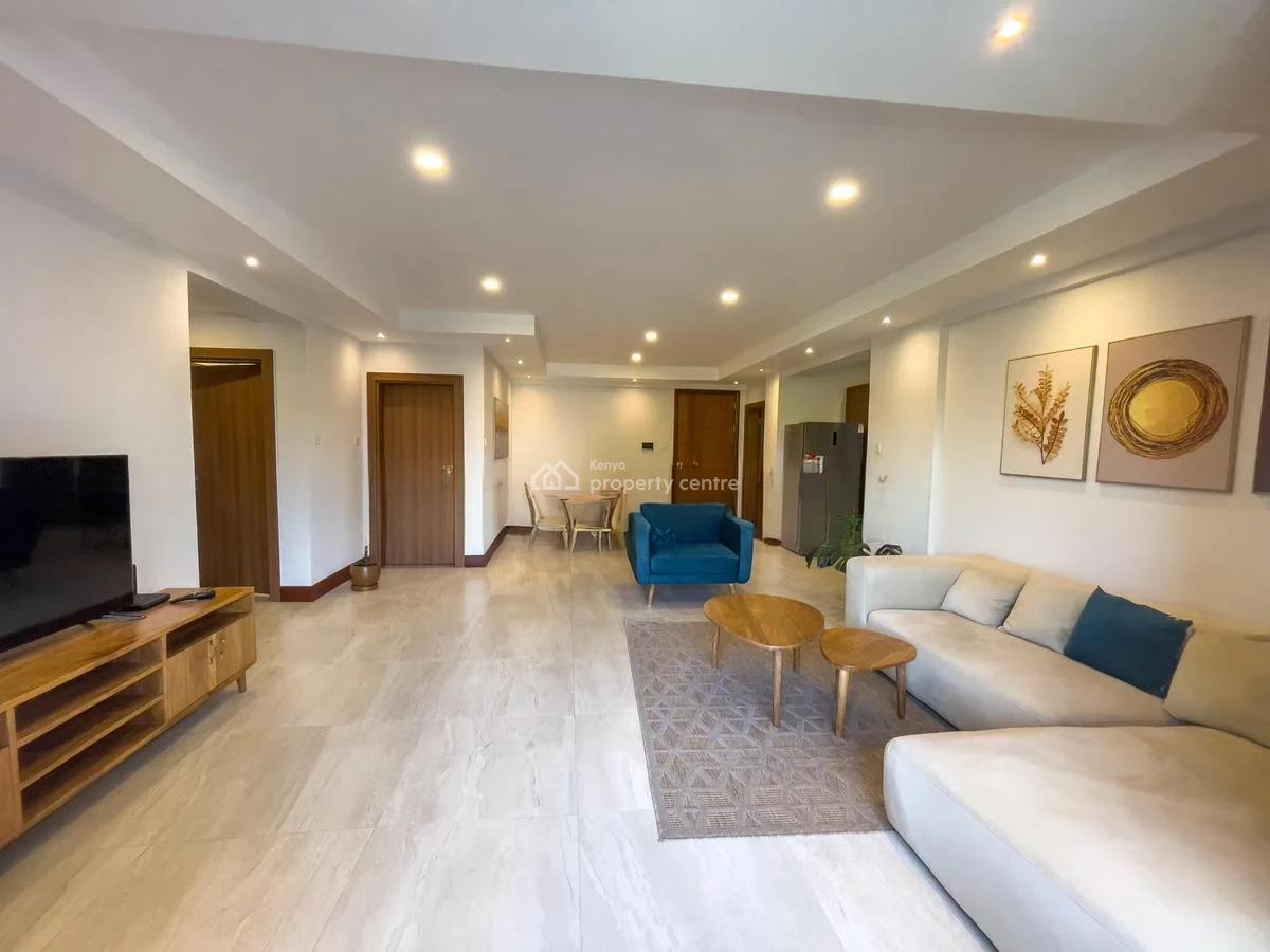 Furnished 2 Bedroom Apartment with Ensuite in Westlands, Off Rhapta Road, Westlands, Nairobi, Apartment for Rent