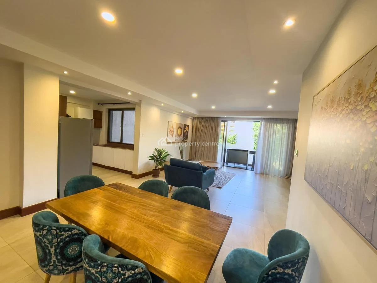 Furnished 2 Bedroom Apartment with Ensuite in Westlands, Off Rhapta Road, Westlands, Nairobi, Apartment for Rent