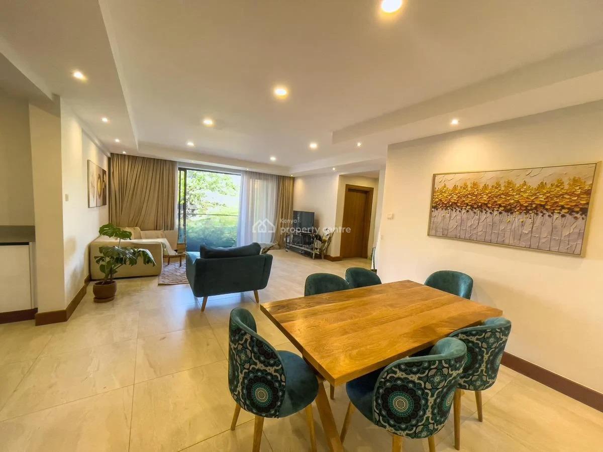 Furnished 2 Bedroom Apartment with Ensuite in Westlands, Off Rhapta Road, Westlands, Nairobi, Apartment for Rent