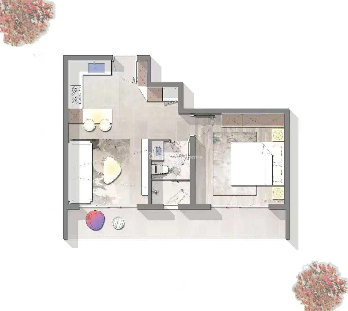 Modern 1 Bedroom Apartments, Lenana Road, Kilimani, Nairobi, Apartment for Sale