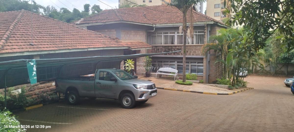 4 Bedroom Commercial Bungalow in Westlands, Raphta Road, Westlands, Nairobi, Office Space for Rent