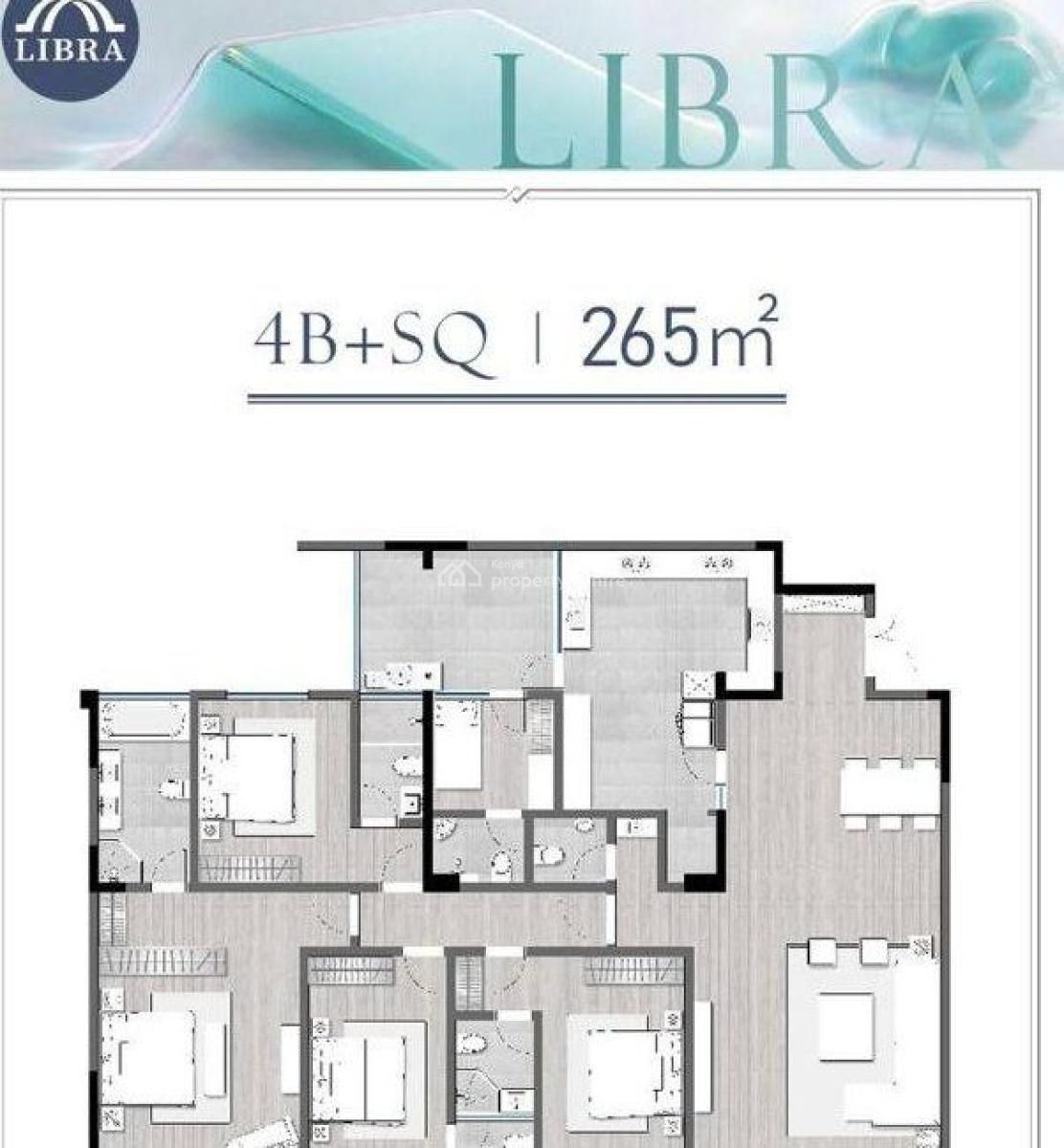 Luxurious 4 Bedrooms, George Padmore Road, Kilimani, Nairobi, Apartment for Sale