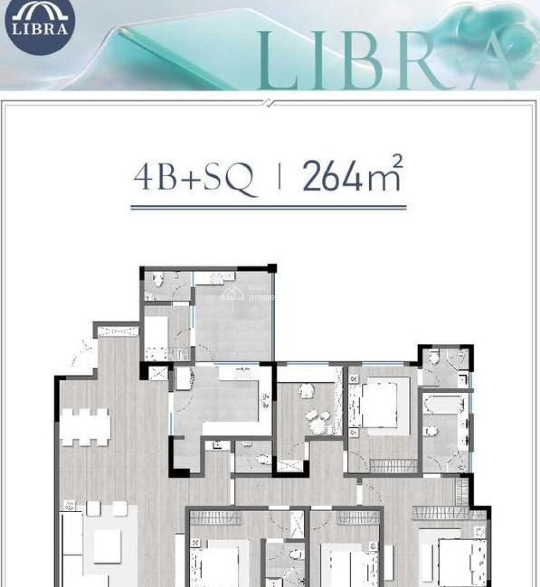 Luxurious 5 Bedroom, George Padmore Road, Kilimani, Nairobi, Apartment for Sale