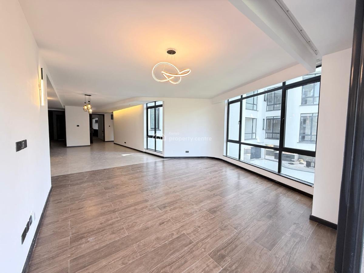 Luxury 3 Bedroom Apartment with En Suite Along Peponi Road., Westlands, Nairobi, Apartment for Rent