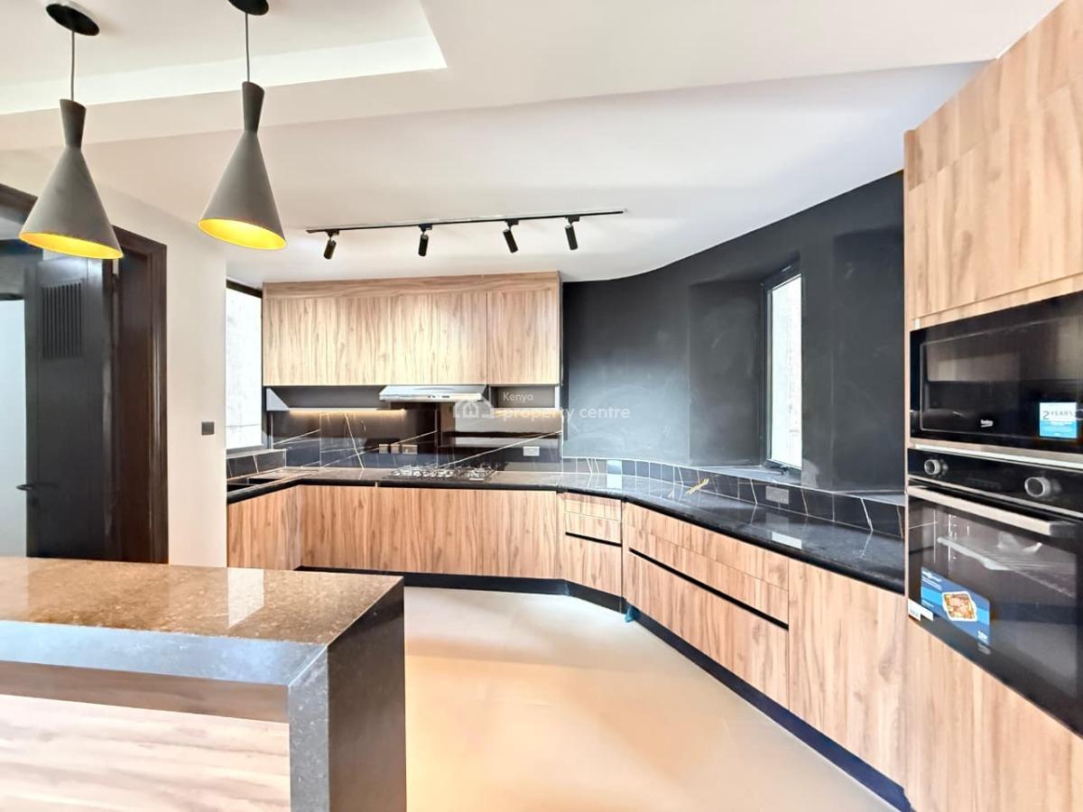 Luxury 3 Bedroom Apartment with En Suite Along Peponi Road., Westlands, Nairobi, Apartment for Rent