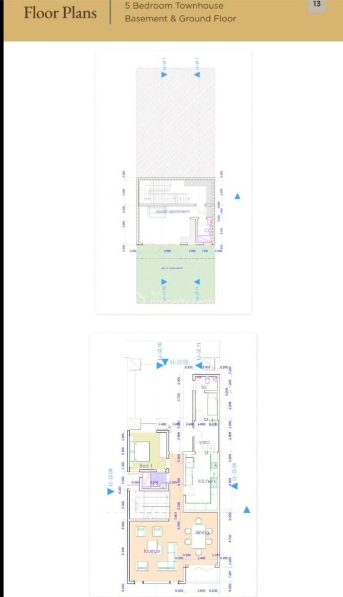 Almost Done 5 Bedroom Townhouses Plus Dsq, Kirawa Road, Kitisuru, Nairobi, Townhouse for Sale