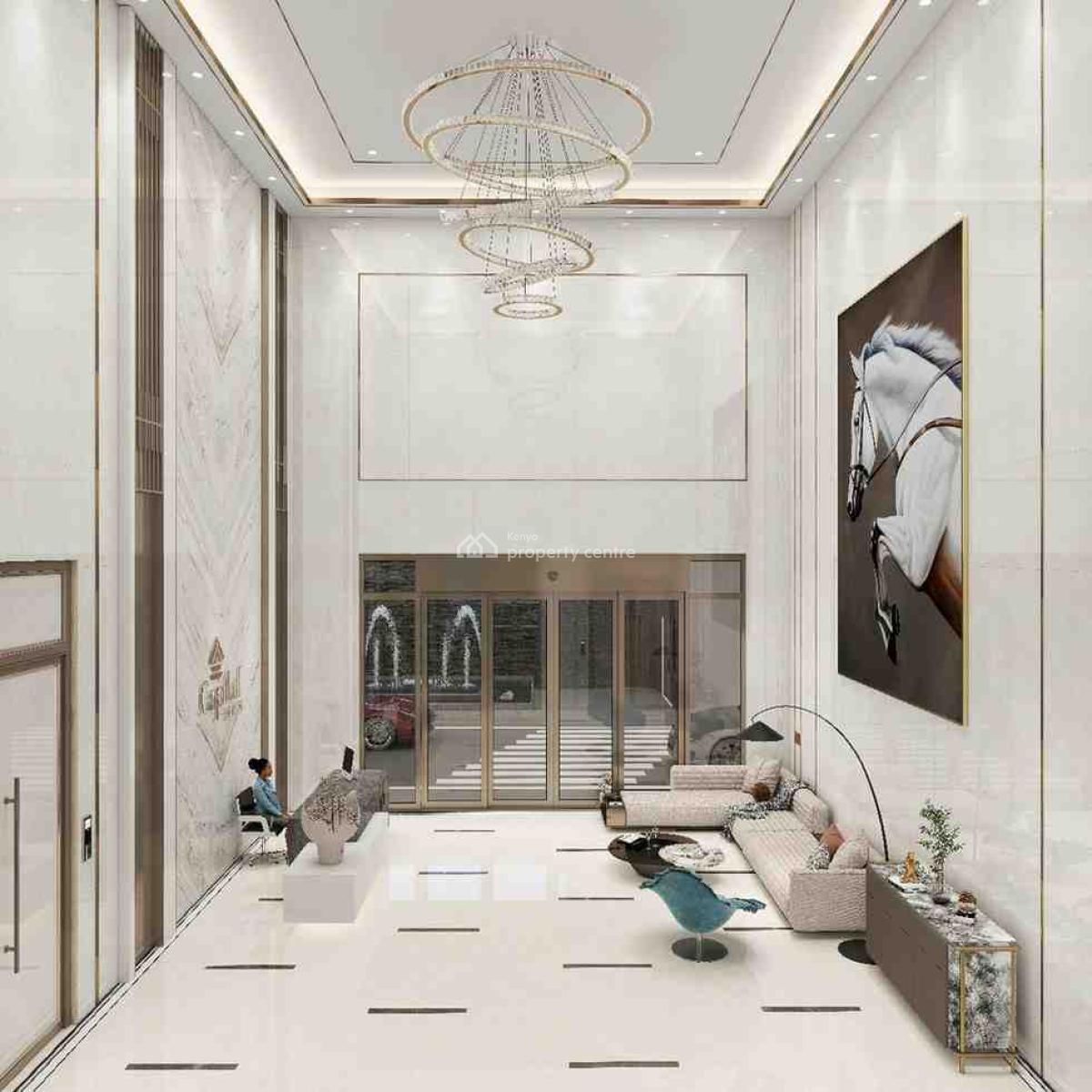 Elegant Three Bedroom Plus Dsq Apartments in Brookside, Off School Lane, Westlands, Nairobi, Apartment for Sale