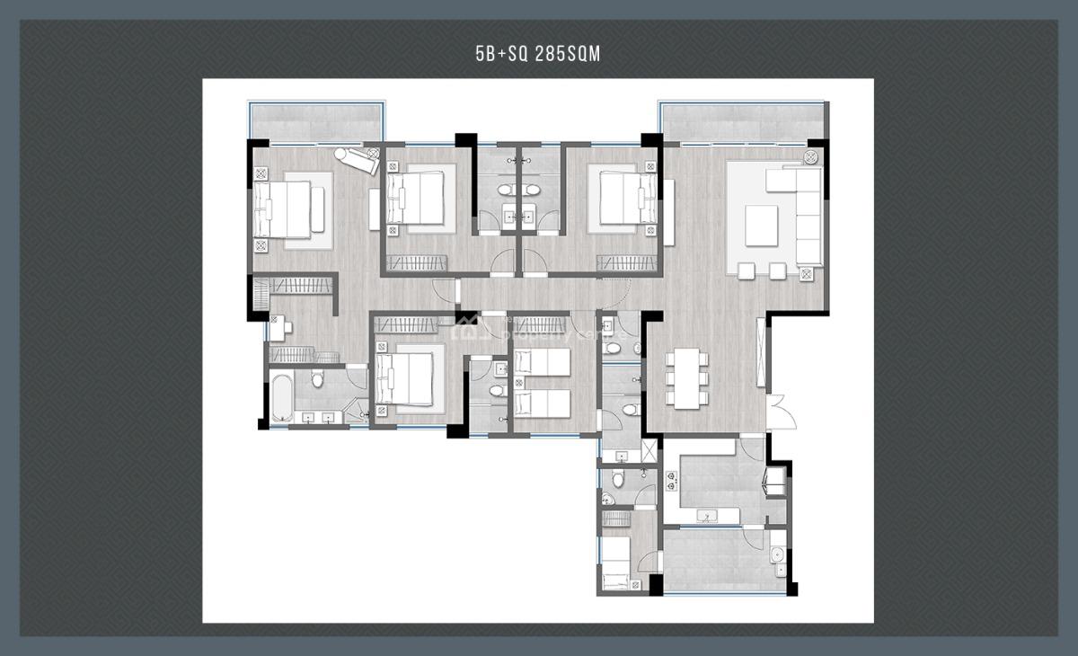 Off Plan Project Libra Residence 3,4&5 Bedroom All Ensuite Plus Dsq, George Padmore Road, Kilimani, Nairobi, Apartment for Sale