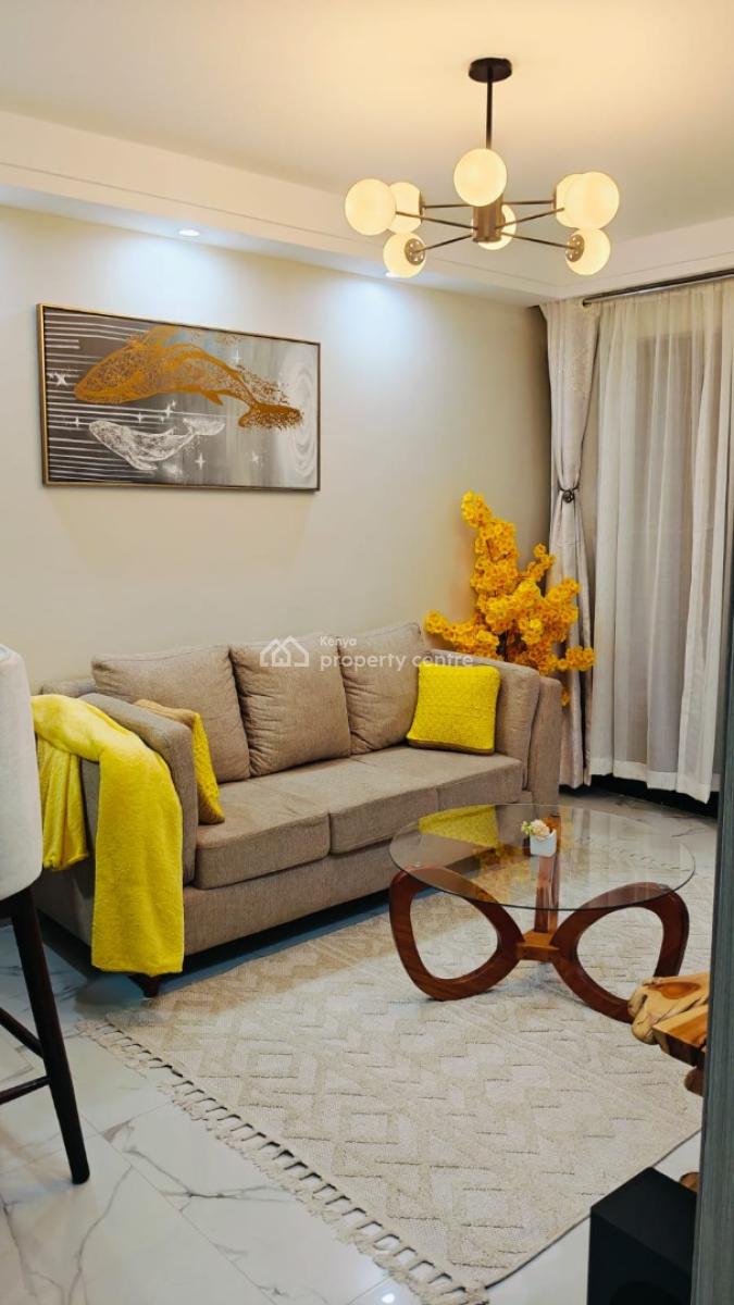 an Excellent Spacious 1 Bedroom Fully Furnished Plus Study Room, Kilimani, Nairobi, Apartment for Rent
