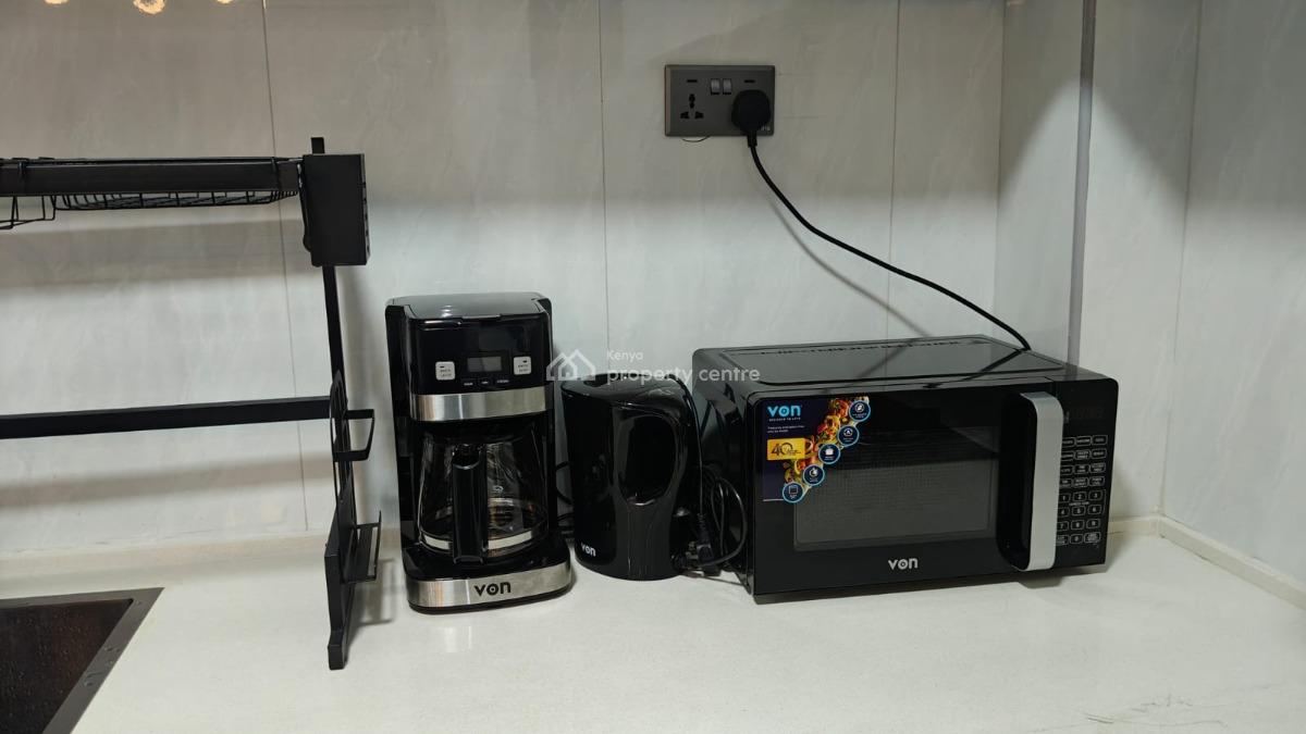 an Excellent Spacious 1 Bedroom Fully Furnished Plus Study Room, Kilimani, Nairobi, Apartment for Rent