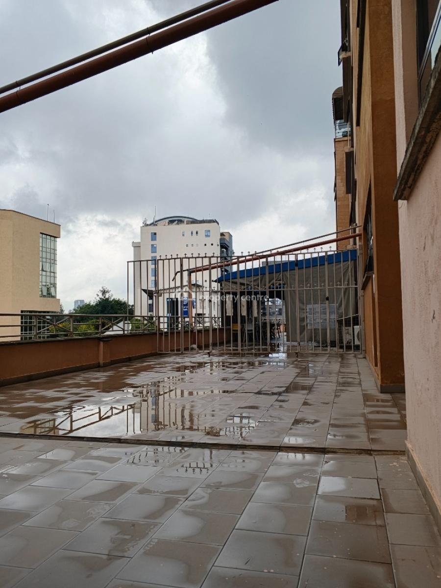 Partitioned Office Space with a Big Private Terrace, Westlands Road, Westlands, Nairobi, Office Space for Rent