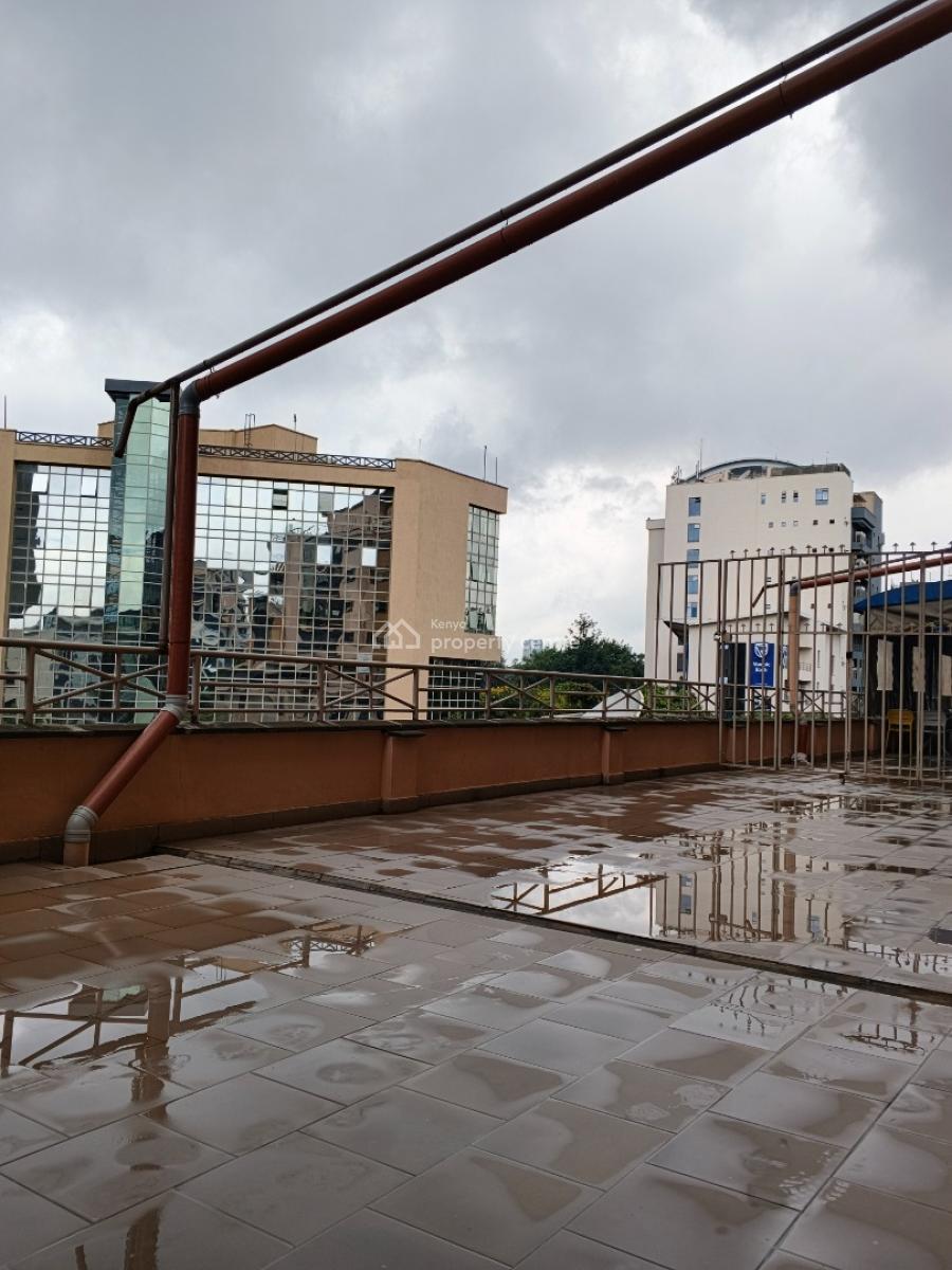 Partitioned Office Space with a Big Private Terrace, Westlands Road, Westlands, Nairobi, Office Space for Rent