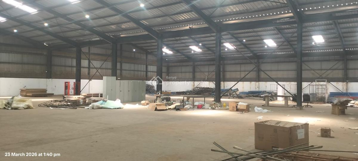 Prime Warehouse Measuring 78,000 Sq Ft on 4 Acres in Industrial Area, Enterprise Road, Industrial Area, Embakasi, Nairobi, Warehouse for Sale