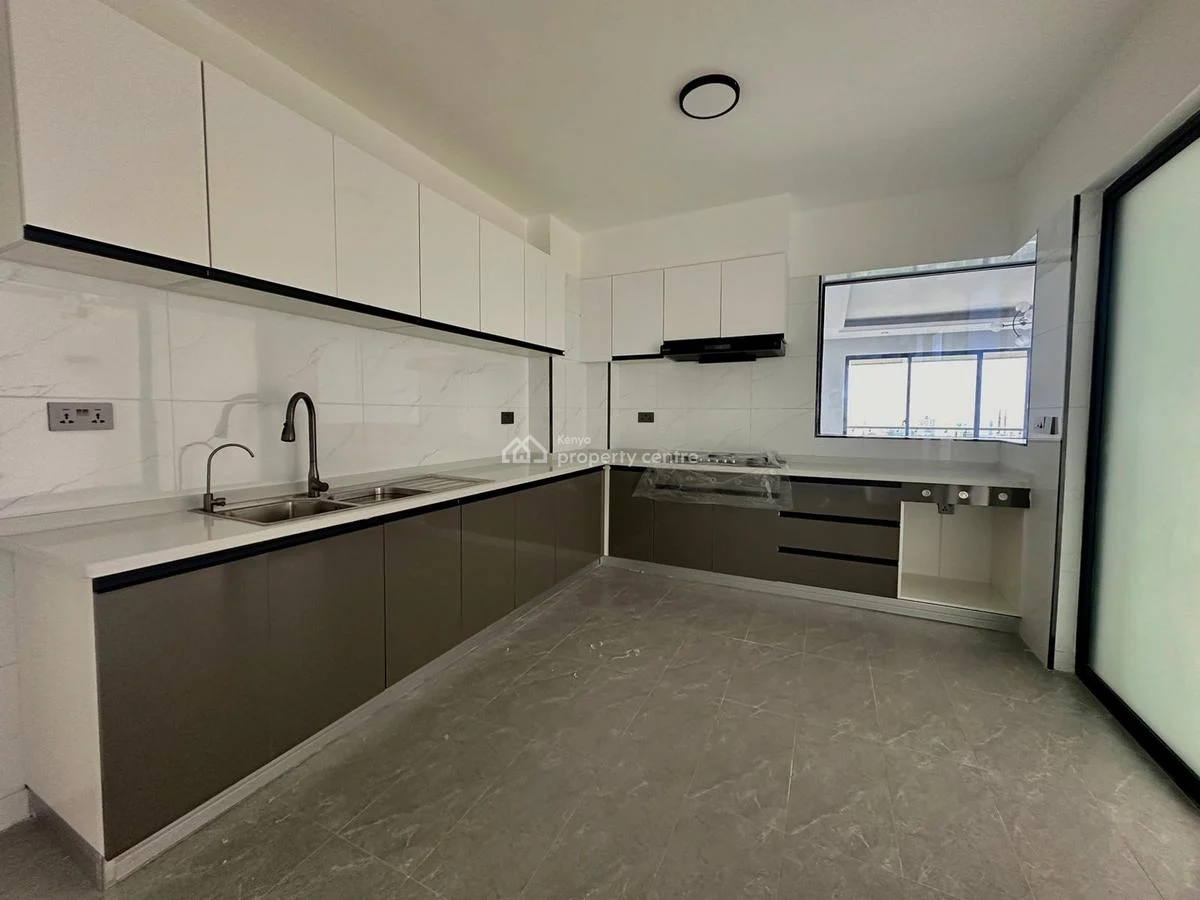 Luxury 3 Bedroom Apartment with Dsq in Lavington., Lavington, Nairobi, Apartment for Rent