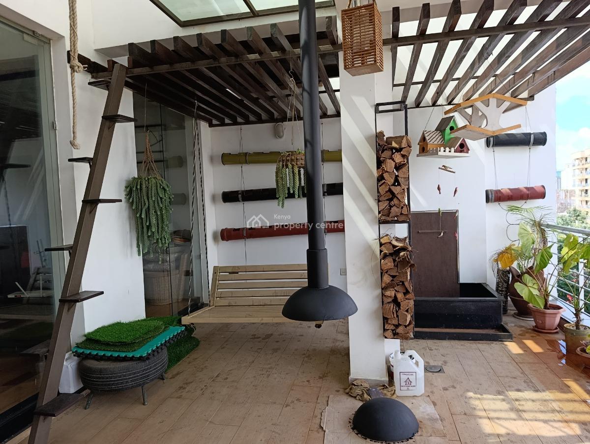 Spacious 4 Bedroom Unfurnished & Furnished Penthouse, 1st Parklands Avenue, Parklands, Nairobi, Apartment for Rent