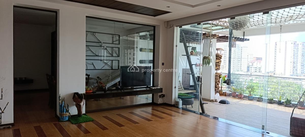 Spacious 4 Bedroom Unfurnished & Furnished Penthouse, 1st Parklands Avenue, Parklands, Nairobi, Apartment for Rent