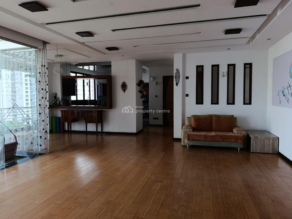 Spacious 4 Bedroom Unfurnished & Furnished Penthouse, 1st Parklands Avenue, Parklands, Nairobi, Apartment for Rent