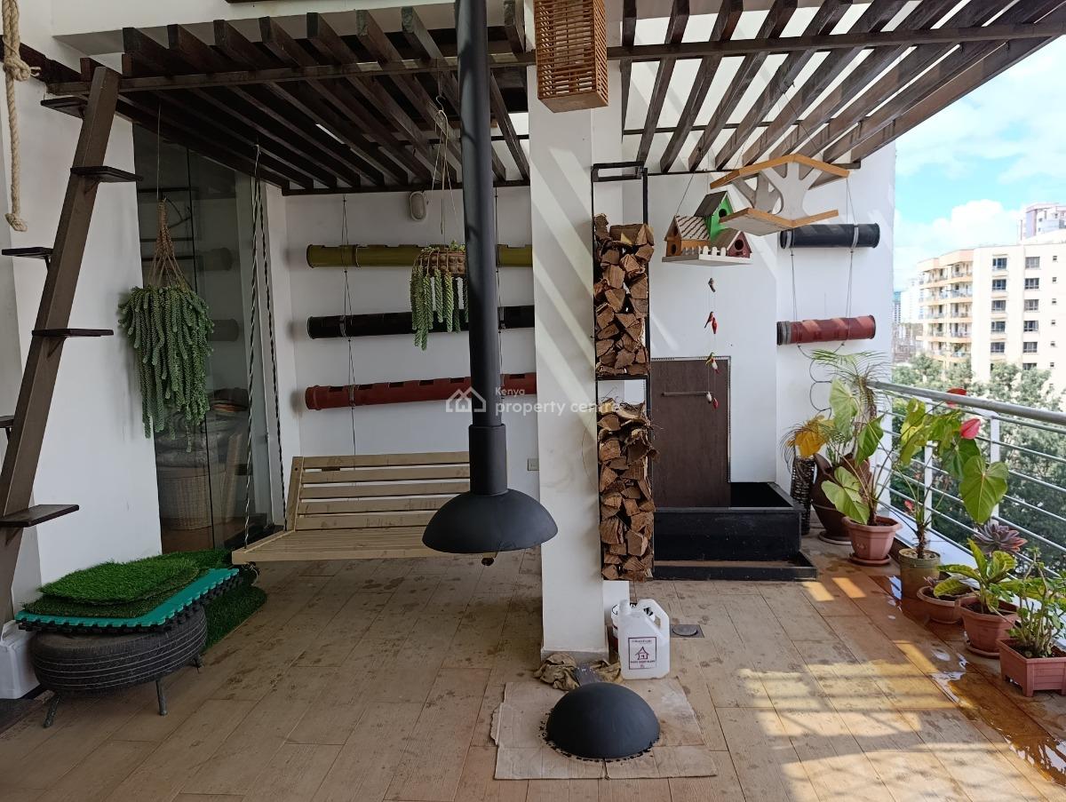 Spacious 4 Bedroom Unfurnished & Furnished Penthouse, 1st Parklands Avenue, Parklands, Nairobi, Apartment for Rent