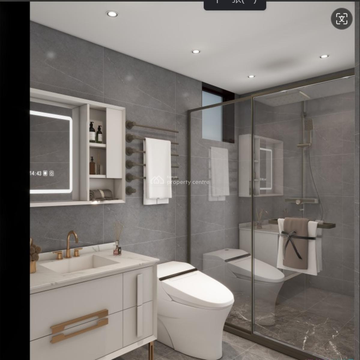 Spacious 1 and 2 Bedroom Apartments with Excellent Finishes, Sports Road, Westlands, Westlands, Nairobi, Apartment for Sale