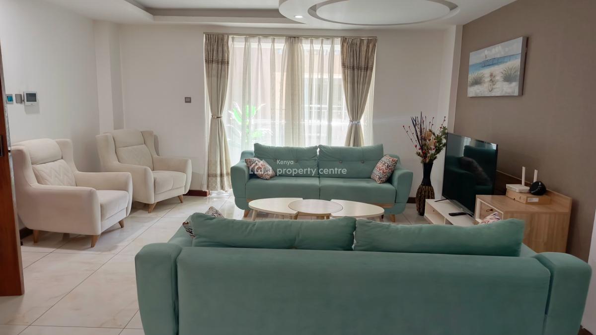 an Excellent Very Spacious 4 Bedroom 3 Ensuite + Dsq Fully Furnished, Riverside Drive, Westlands, Nairobi, Apartment for Rent