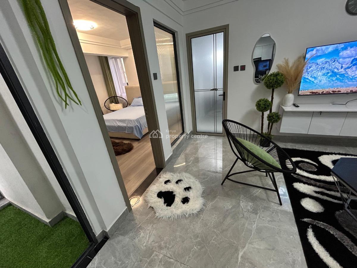 an Excellent Spacious 1 Bedroom Fully Furnished and Serviced, Kindaruma Road, Kilimani, Nairobi, Apartment for Rent